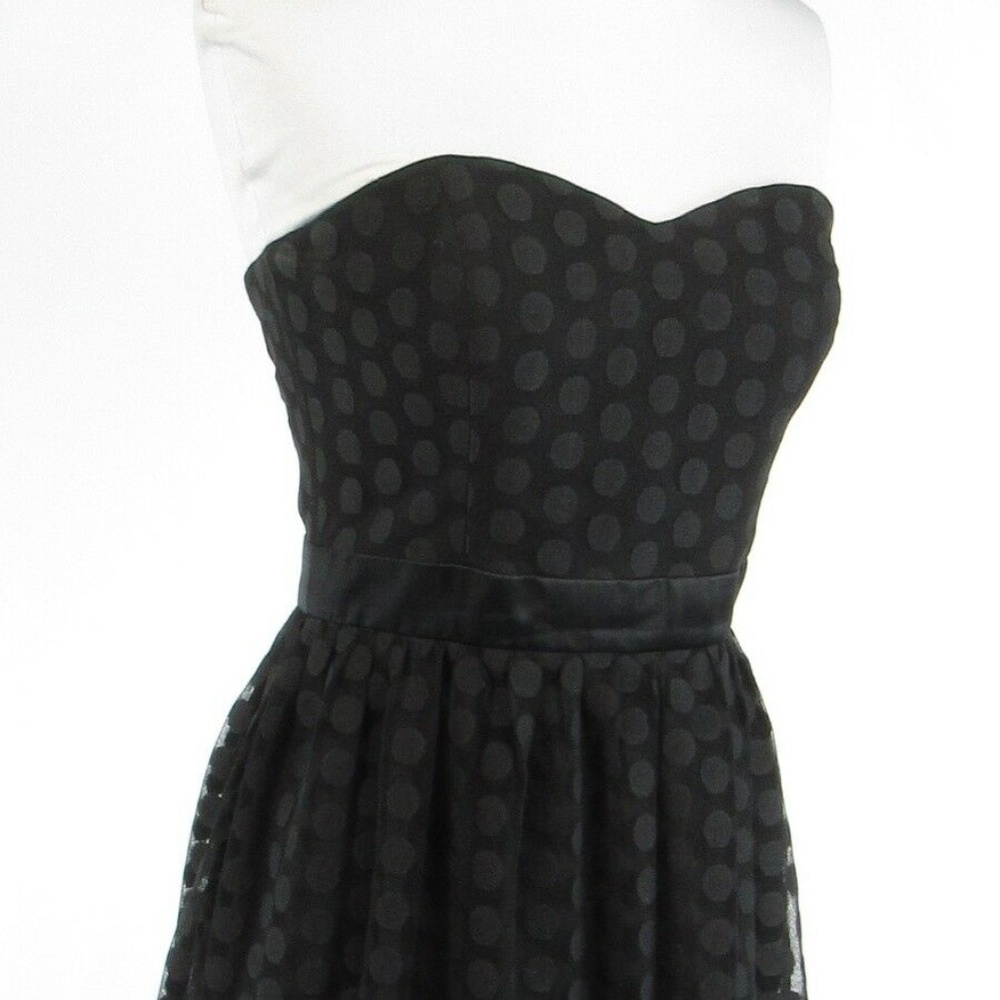 Black WHITE HOUSE BLACK MARKET corset dress 4 - Picture 4 of 8